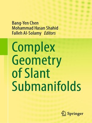 cover image of Complex Geometry of Slant Submanifolds